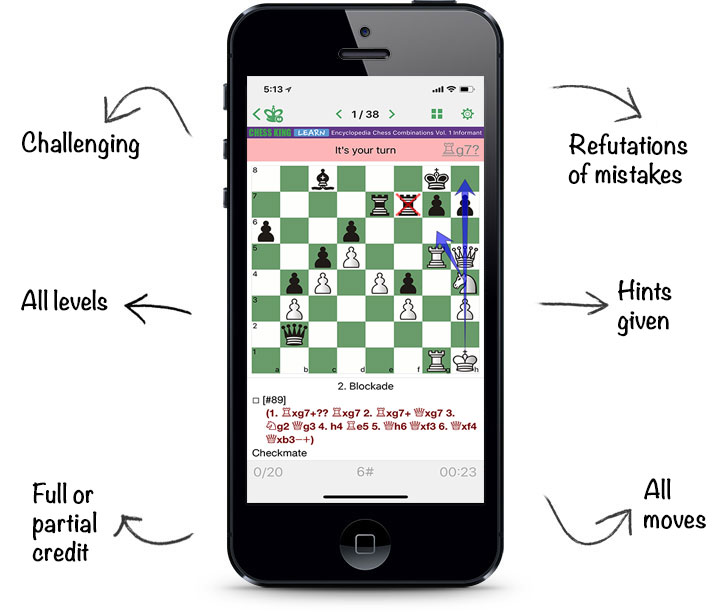 Chess Combinations Vol. 1 on the App Store